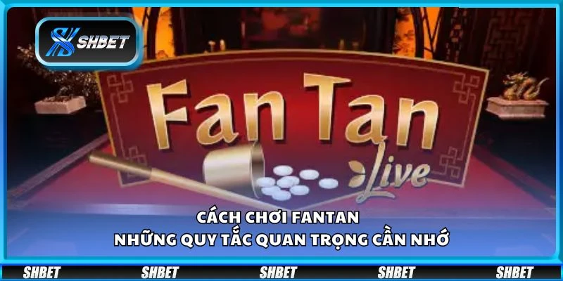 Cách chơi fantan - Những quy tắc quan trọng cần nhớ